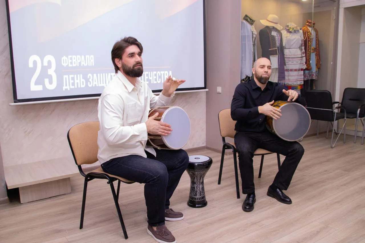 В Краснодарском крае поздравили защитников Отечества